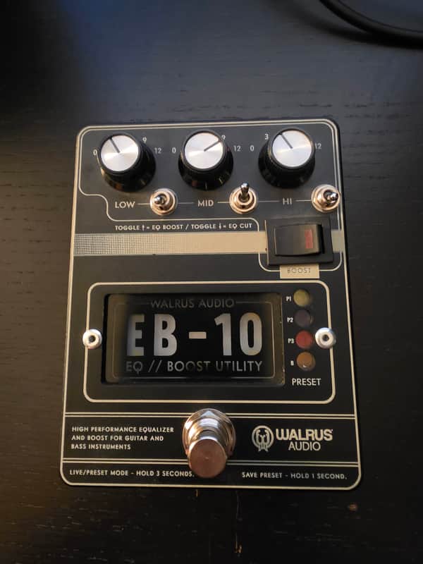 Walrus Audio EB-10 Preamp/EQ/Boost