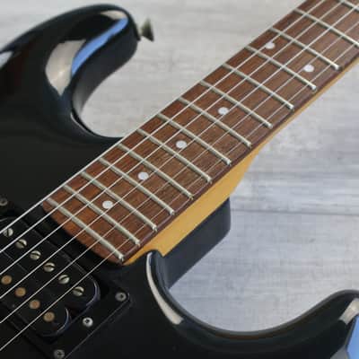 1985 Fender Squier ST-335 Contemporary Series Japan HH Stratocaster (Black) image 6