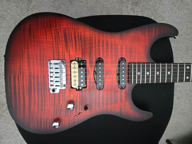 Schecter Sunset Custom ii 2024 - Satin Tiger Eye image 1