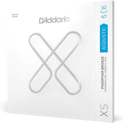 D'Addario XSAPB1047-12 Acoustic 12-String XS Phosphor Bronze Strings Light 10-47 image 2
