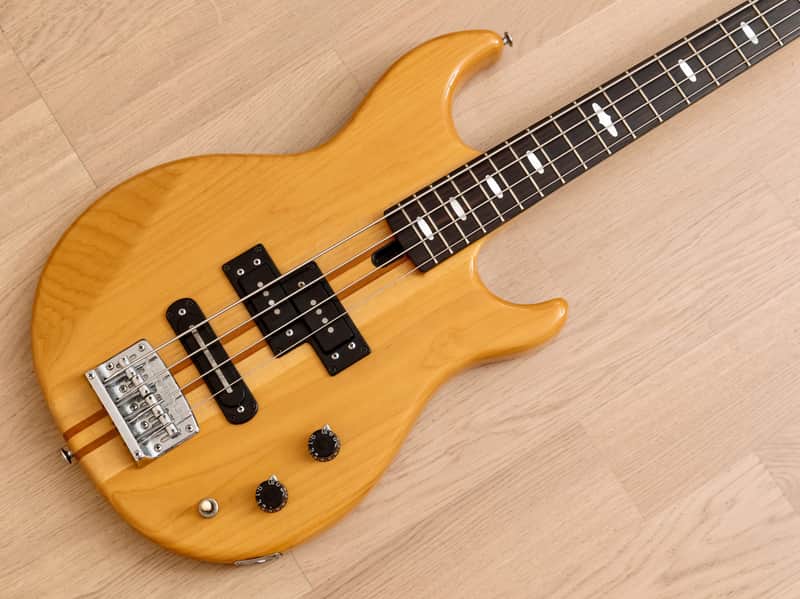 1980s Yamaha Broad Bass BB2000 Vintage Neck Through Bass Natural w
