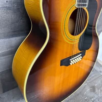Guild F-412 SB 1976 Natural with case ! image 5