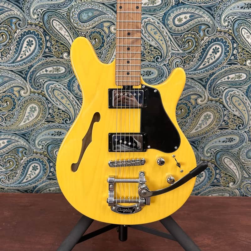 Sterling by Music Man Valentine Signature Chambered Bigsby image 1