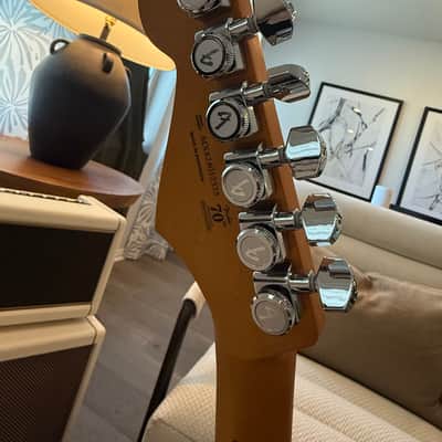 Fender 70th Anniversary Player Plus Stratocaster SSS Transparent Mocha Burst Mint with Fender hardshell case image 5