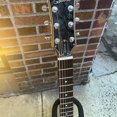 Godin Radium Electric Guitar - Carbon Black RN image 4