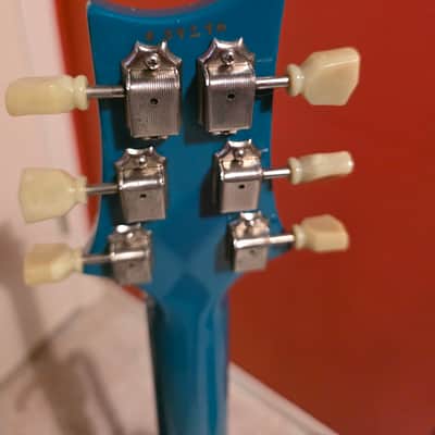 PRS McCarty Soapbar 1990 Turquoise OWNED BY MIKE WANCHIC, JOHN COUGER MELLENCAMP'S GUITARIST image 4