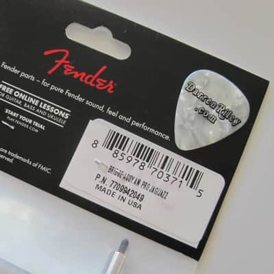 Fender USA American Pro Jaguar Jazzmaster Bridge with 9.5" Radius 7709942049 image 2