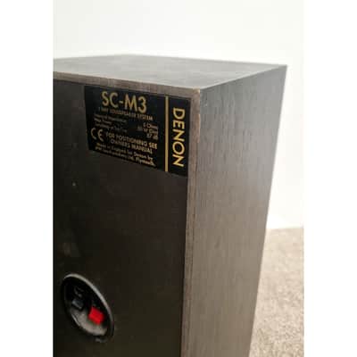 Denon SC-M3 - Hi-Fi Speakers - Black - Fair image 9