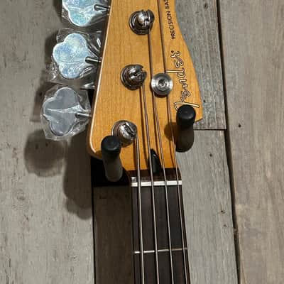 NEW Fender Player II Modified Active Precision Bass with Rosewood Fretboard - Olympic Pearl, Ships Ultra Fast With A Pro Set Up!! image 6