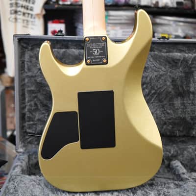 Schecter USA CUSTOM SHOP Sunset Custom-II 24 FR Golden Carbon Dichrolam Top w/ Case image 16