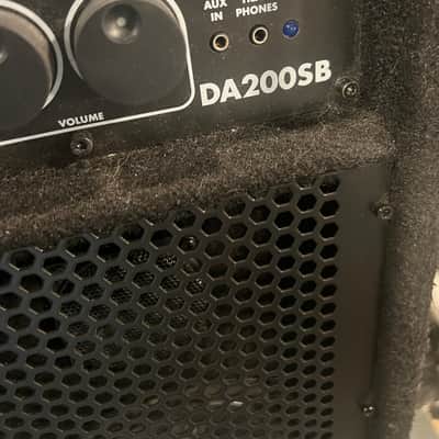 Simmons DA200SB Electronic Drum Set Monitor 2010s - Black image 5