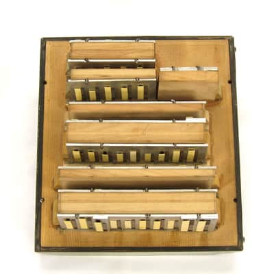 Patek 104 Key Triple Reed Bandoneon Chemnitzer Concertina, Key of C, Original Case, Overhauled image 8