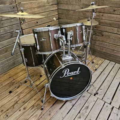 Drum Kit Pearl Export Vintage, Bronze Sparkle USED! RKEBS130826 image 2