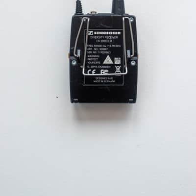 Sennheiser EK2000 in ear monitor IEM receiver black - C Band 718 -790 MHz image 4