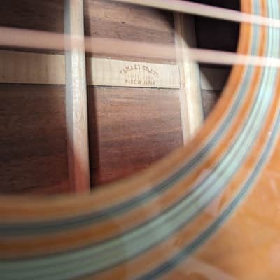 1974 Yamaki AY372S Brazilian Rosewood - Natural W/Original Hard Case image 17