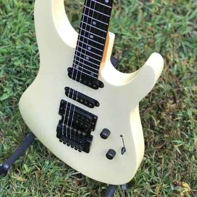 Sweet 1985 Robin Medley Six-string Electric Super Strat Textured Metallic Pearl image 2