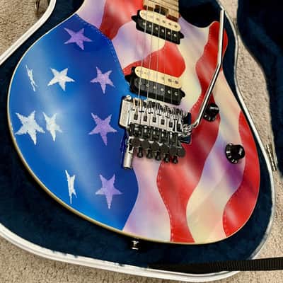 Peavey Wolfgang Standard 2004 Custom Shop - USA Flag (Matching Headstock) image 11