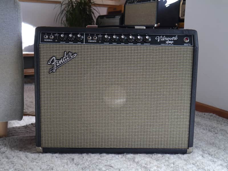 Fender Vibroverb Blackface w/ JBL D130F Speaker image 1