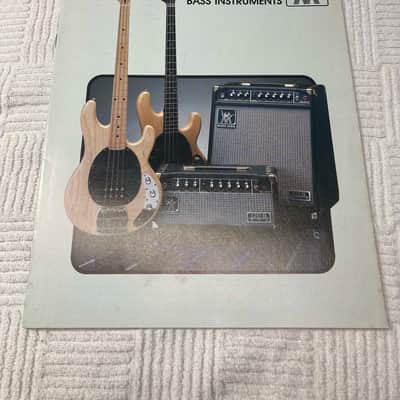 1982 Music Man Bass Amplifiers & Bass Instruments Catalog image 1