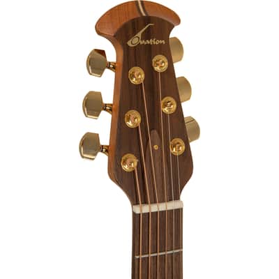 Ovation USA Pro Series Elite E-Acoustic Guitar - Natural image 5