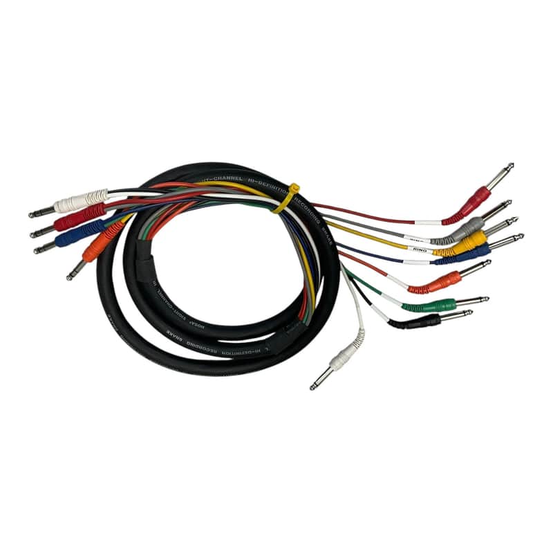 Hosa 8 Channel 1/4IN TRS To Dual 1/4IN TS