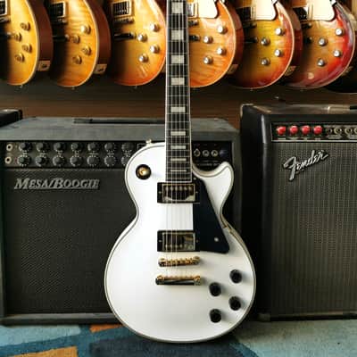 Epiphone Les Paul Custom 2024 - Alpine White image 1