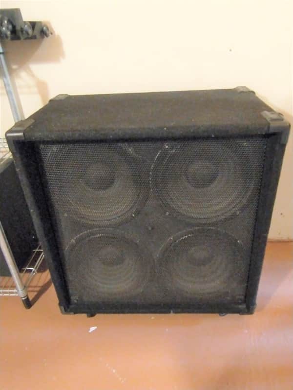 Gallien-Krueger 412GS EMPTY NO SPEAKERS Guitar / Bass Cab Metal Grill Hi end USA MADE - Pickup only image 1