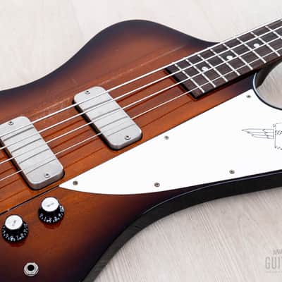 1994 Orville by Gibson Thunderbird IV Reverse Body Bass Vintage Sunburst, Japan Terada image 6