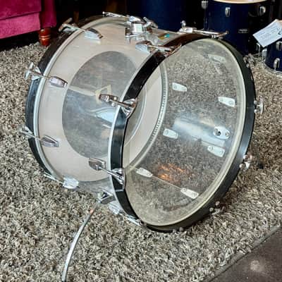 1970s Ludwig Vistalite Big Beat Drum Set w/ Snare Drum - Clear image 8