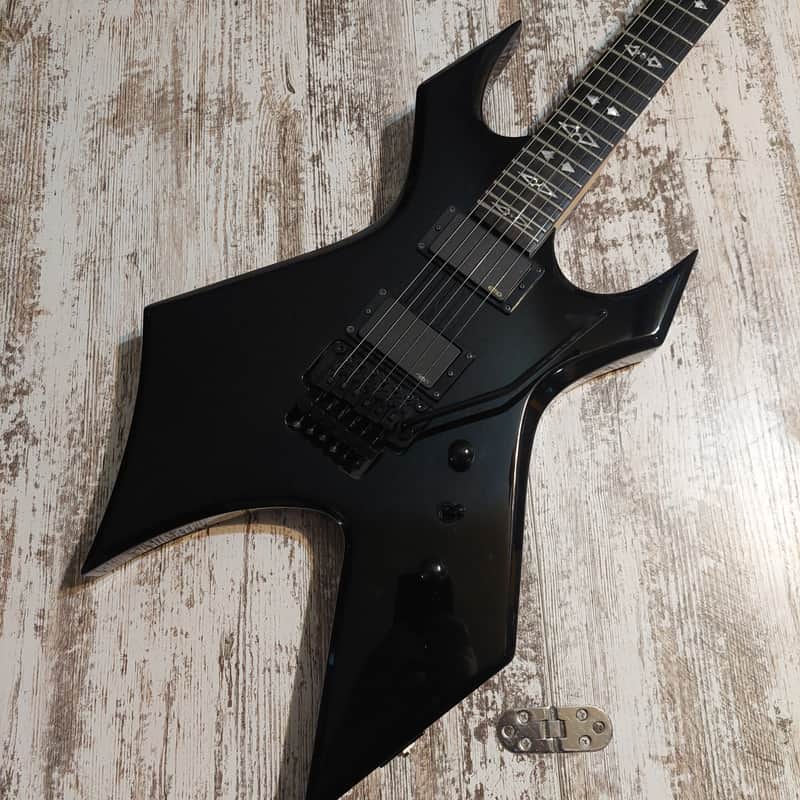 B.C. Rich MK5-WL-BK Warlock Gloss Black | Reverb