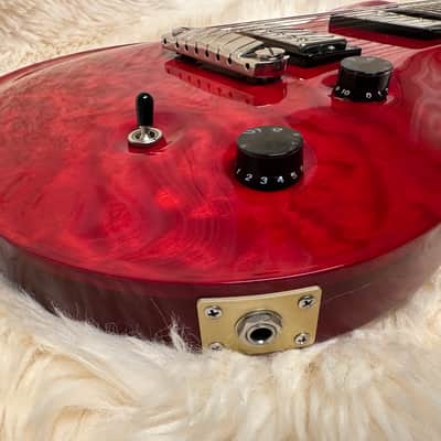 PRS McCarty 1998 - Quilted Scarlet Red 10 top Birds image 9