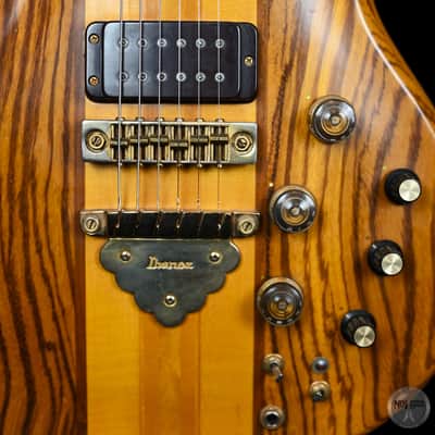 Ibanez MC5000 LTD Garcia/Weir The Grateful Dead (1 of 4) from early 80's in Natural with original Hardcase image 5