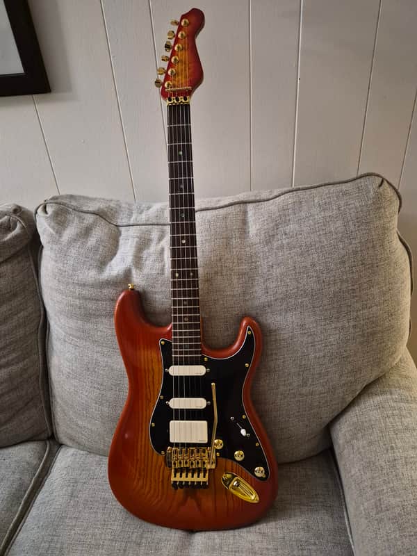 Partscaster Lukather style stratocaster guitar EMG SPC image 1