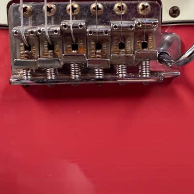 STRAT-BUILD ShowMeNitro Faded Fiesta Red Alder, Allparts SRO-62, Fender Hardware & SCN Pickups 2024 - Faded Fiesta Red Nitro image 14