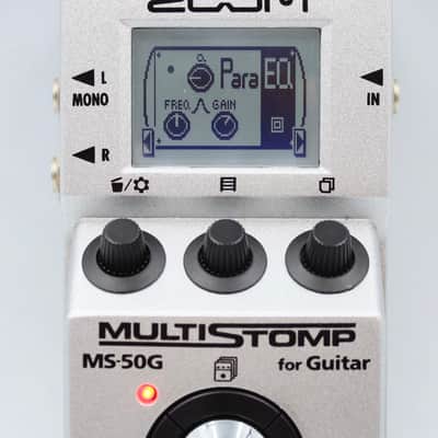 Zoom MS-50G MultiStomp With Original Box Guitar Multi Effect Pedal 104064 image 3