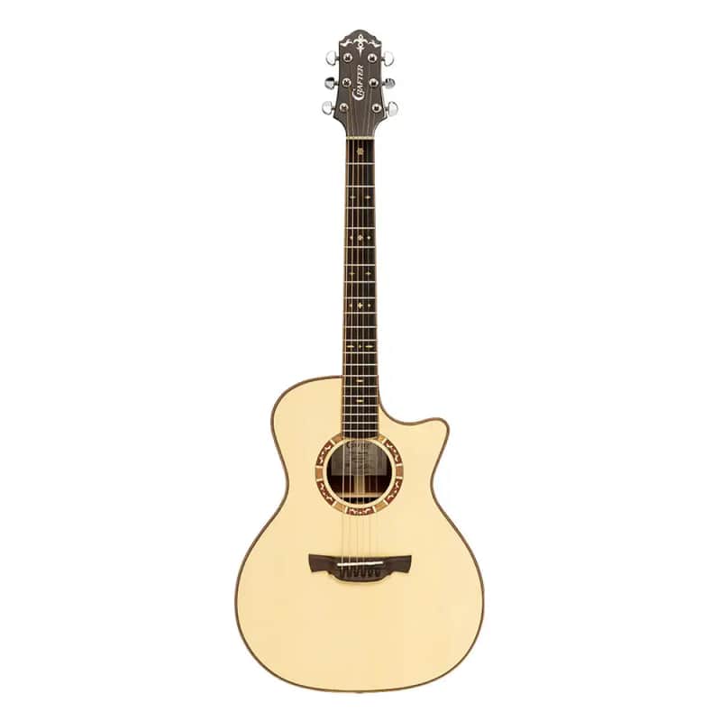 Crafter STG T16CE PRO Cutaway Orchestra Acoustic-Electric Guitar image 1