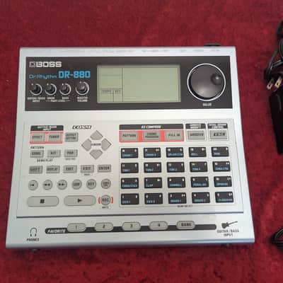 Boss DR-880 Dr. Rhythm 2004 - 2016 - Gray Drum Machine Beat Maker image 4