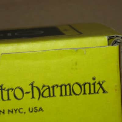lightly handled Electro-Harmonix EMPTY CARDBOARD BOX & orig Owner's Manual & Warranty / Registration paperwork ONLY for Nano LPB-1 Linear Power Booster (NO pedal) from 2010s, specifically 2015 image 9
