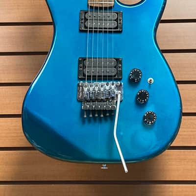 Kramer Pacer Imperial 1983 in Candy Blue w/OHSC Made in USA image 2
