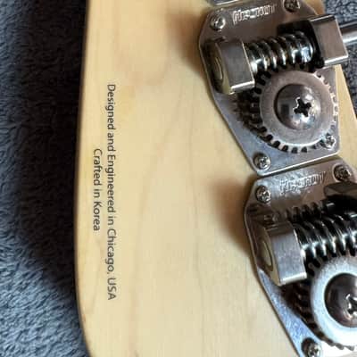 Immagine D. Lakin Shark 4 Bass 2015 3-Tone Sunburst – Early Serial S4 004 – Hipshot – Gig Bag - 11