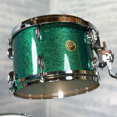Gretsch USA Custom 3pc Drum Set 22/12/16 Cadillac Green Sparkle - DCP Exclusive! image 3
