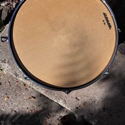 Premier Royal Scot Pipe Band Snare Drum 1979 - Grey Marble and Chrome image 2