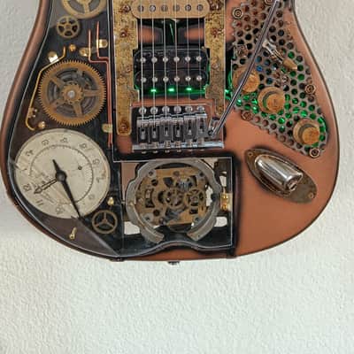 Martper Guitars Boutique Custom Shop Frankenstein SteampunkI II 2022 image 16