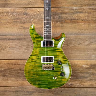 PRS McCarty Tremolo Wood Library in Emerald -Stained Neck w/Hardshell Case image 2