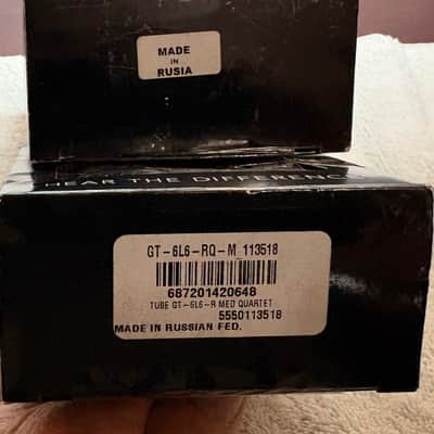 Groove Tubes GT-6L6-GE Gold Series Medium Output Power Tubes - Matched Quartet 2010s - Standard image 3