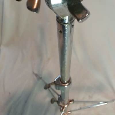 *Ludwig WFL Snare Drum Stand Chrome Vintage 50s-70s Single-Braced Chicago USA image 1