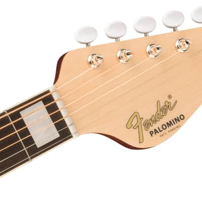 Fender California Vintage Palomino with Case, Gold Pickguard - Aged Natural image 4