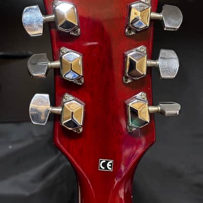 DeArmond Jet Star Special Crimson Red Transparent Electric Guitar image 15