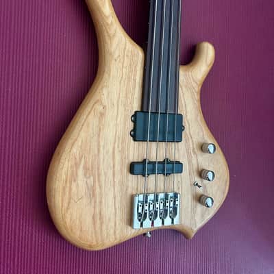 G Spot Temptress Fretless Bass - Bartolini, Hipshot, Exotic Woods, 7.5lbs image 13