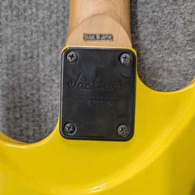 Jackson MG Series DKMG Dinky 2003 EMG upgrade - MIJ - Yellow image 10